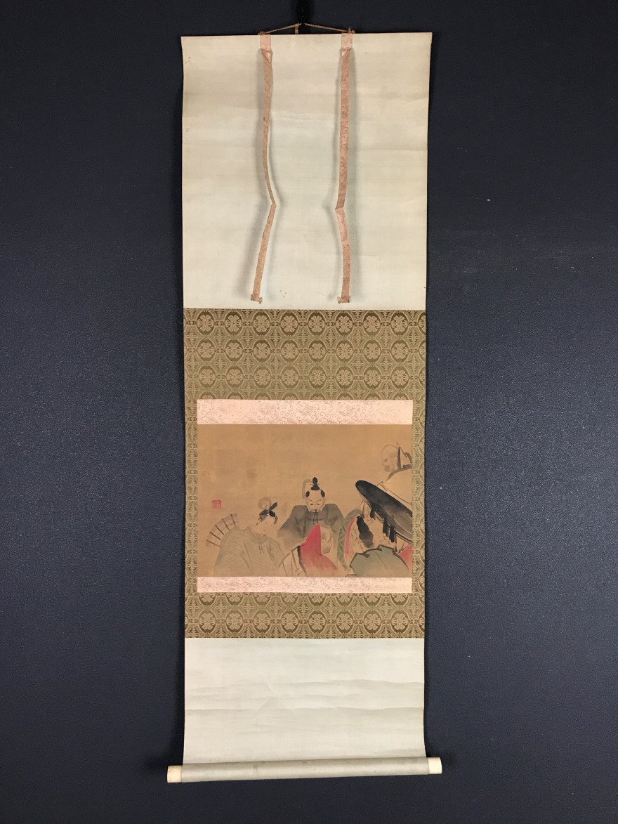 Yahoo!オークション -「谷文晁 掛け軸」(人物、菩薩) (日本画)の