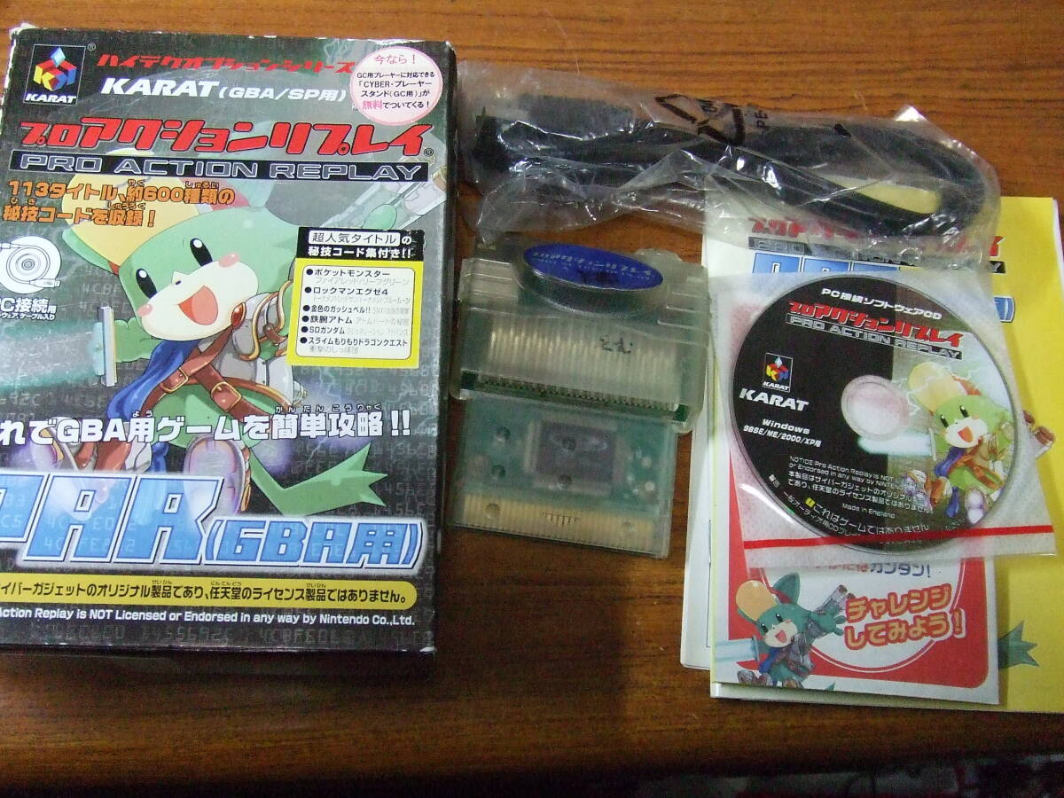 M391 プロアクションリプレイ PAR ゲームボーイアドバンス用 GBA用 中古 未確認 現状品