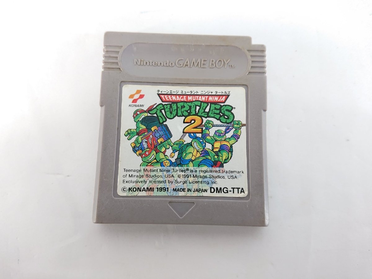 GB ミュータントタートルズ2 ゲームボーイソフト - メルカリ