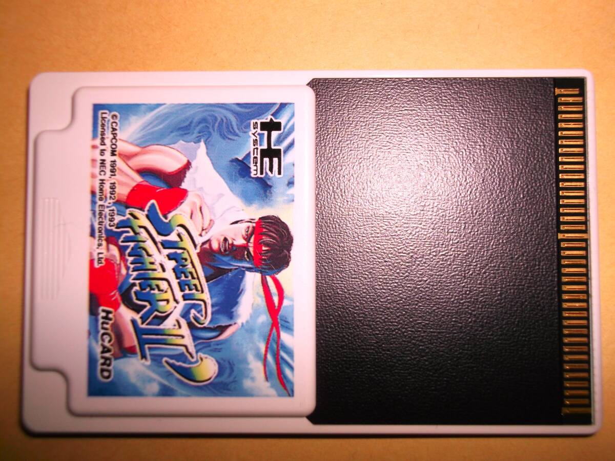 ストリートファイター2ダッシュ/PCエンジン(PCE)/中古/箱・説明