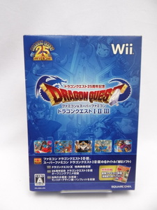 ☆5062 ドラゴンクエスト25周年記念 ファミコン&スーパーファミコン ドラゴンクエストI・II・III Wii