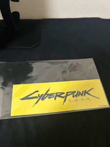【新品】Cyberpunk 2077 サイバーパンク2077 ステッカーイエロー