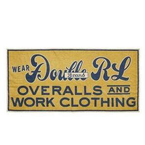 【未使用/Limited Collection】RRL “Logo Canvas Banner” バナー スカーフ ストール ロゴ 旗 看板 Ralph Lauren ヴィンテージ