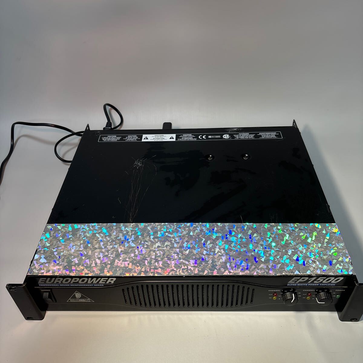 BEHRINGER PA用パワーアンプ EUROPOWER EP1500 Yahoo!オークション -「ep1500」(パワーアンプ) (レコーディング