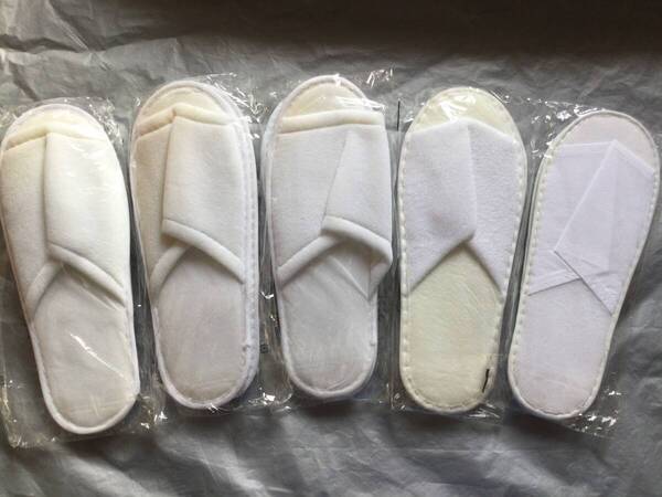 【未使用品】スリッパ 5足 アメニティ 使い捨て