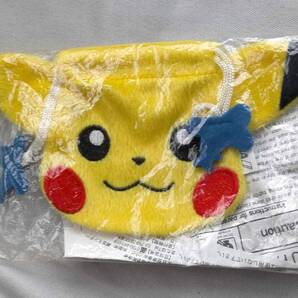 非売品 ANA ピカチュウ フェイスポーチ 新品 ポケモン ポケットモンスター フェイス ポーチ Pokemon Pikachu pouch