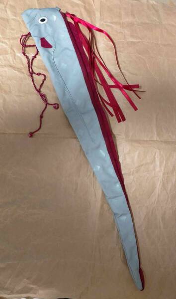 フェリシモ 深海魚 ポーチ リュウグウノツカイ ペンケース マルチ ケース 小物入れ Felissimo deep‐sea fish oarfish pencil case pouch