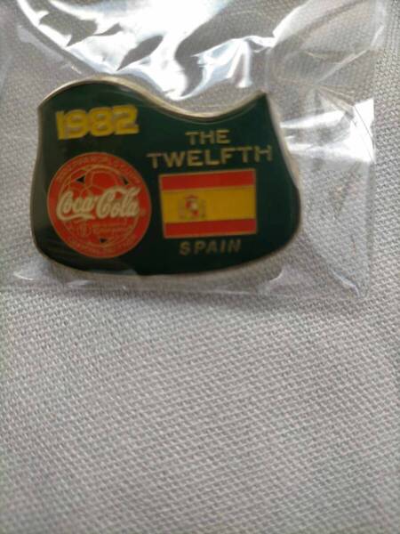 非売品 コカ・コーラ FIFA 1982 スペイン ピンズ ピンバッジ サッカー FIFA World Cup Coca Cola Spain PINS lapel pin PIN BADGE