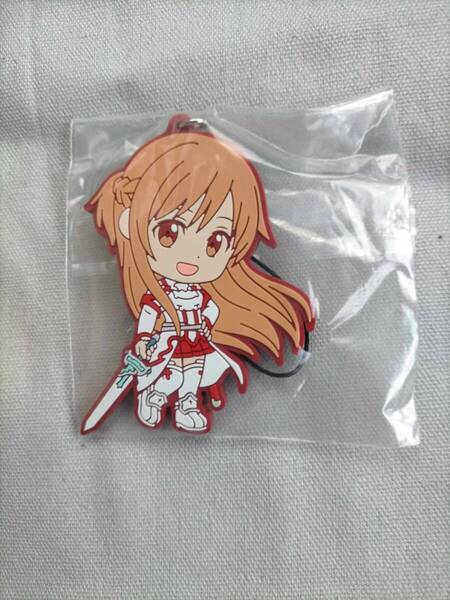 一番くじ SAO ソードアートオンライン アスナ ラバー ストラップ 新品 明日奈 ラバスト Sword Art Online Asuna Yuuki Rubber strap charm
