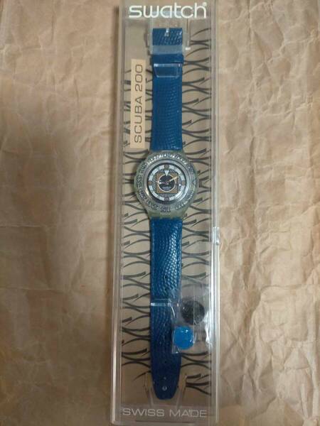 スウォッチ スクーバ 200 腕時計 時計 ウォッチ Swatch Scuba 200 1995 SUDPOL SDG106 wrist watch