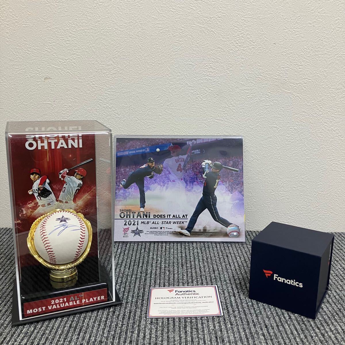 Yahoo!オークション -「大谷翔平 サインボール mvp 2021」の落札