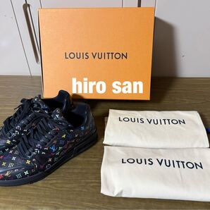 超激安!定価以下!新品未使用!ルイヴィトン 村上隆 LV×TM LVトレイナー スニーカー マルチカラー 9