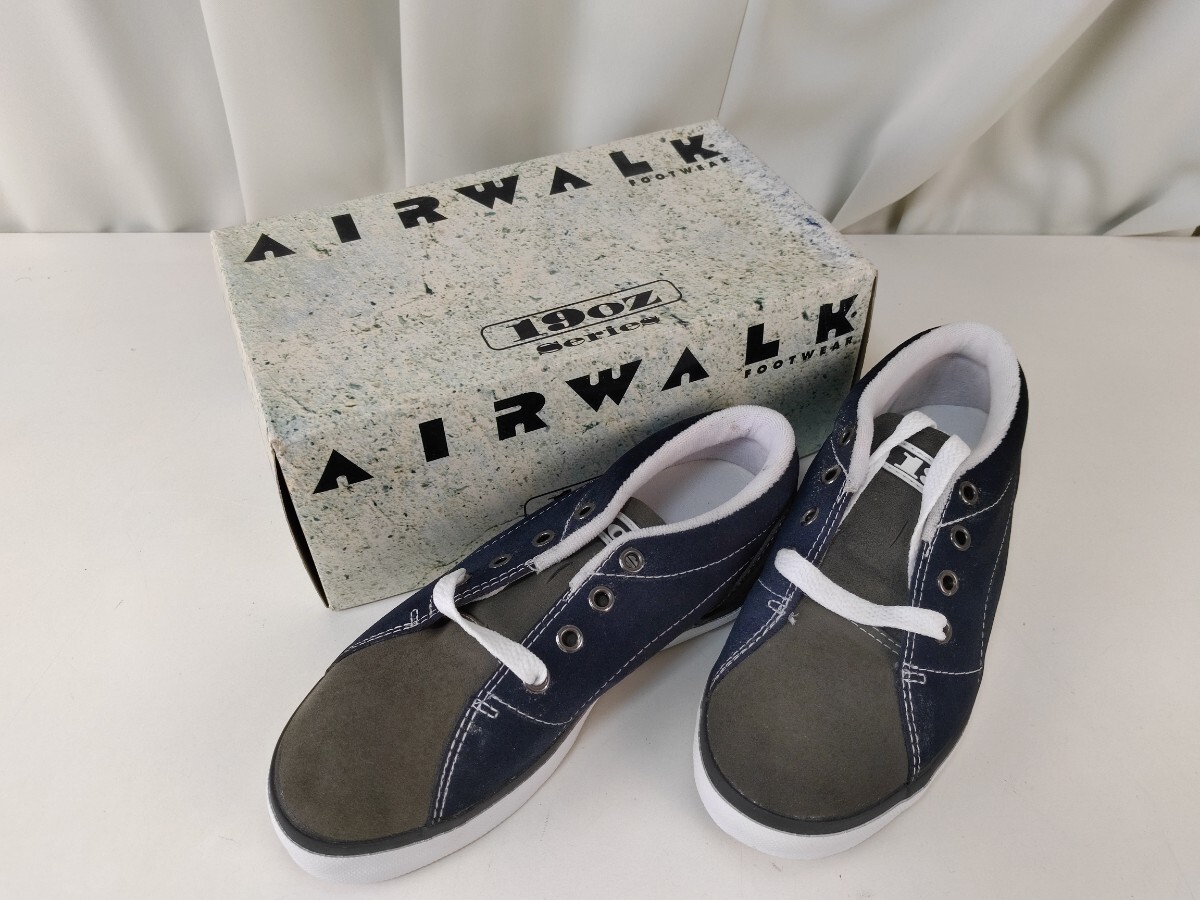90s USA製 AIRWALK エアウォーク フリースジャケット 黒×白