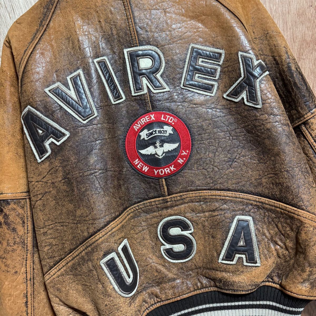 Yahoo!オークション -「avirex アビレックス オールレザー Yahoo!オークション -「avirex アビレックス オールレザー