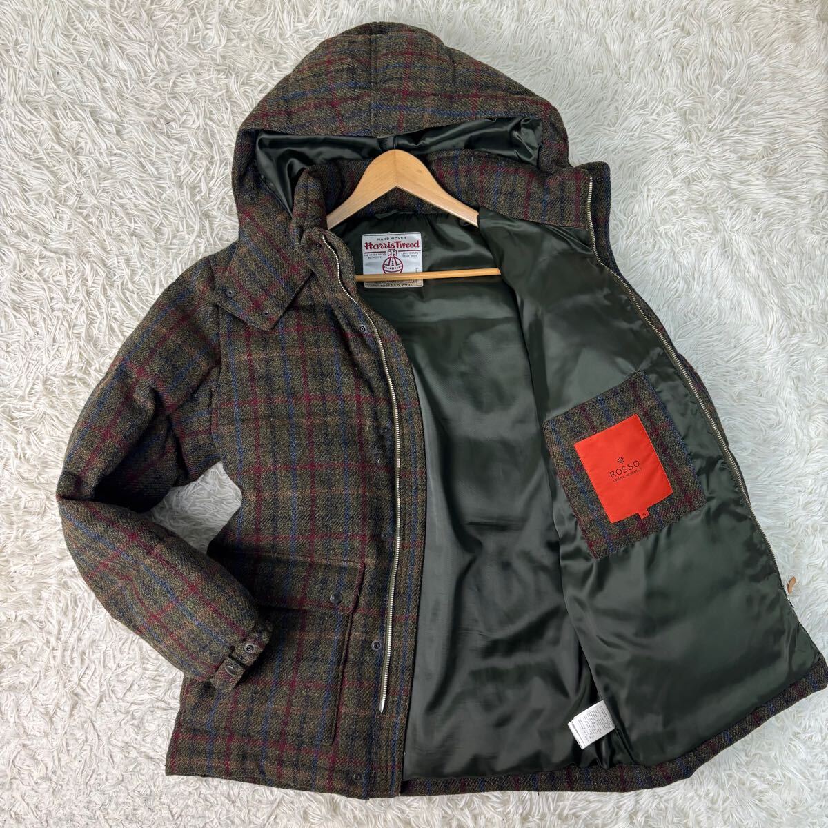 Yahoo!オークション -「harris tweed ハリスツイード」(ダウン Yahoo!オークション -「harris tweed ハリスツイード」(ダウン