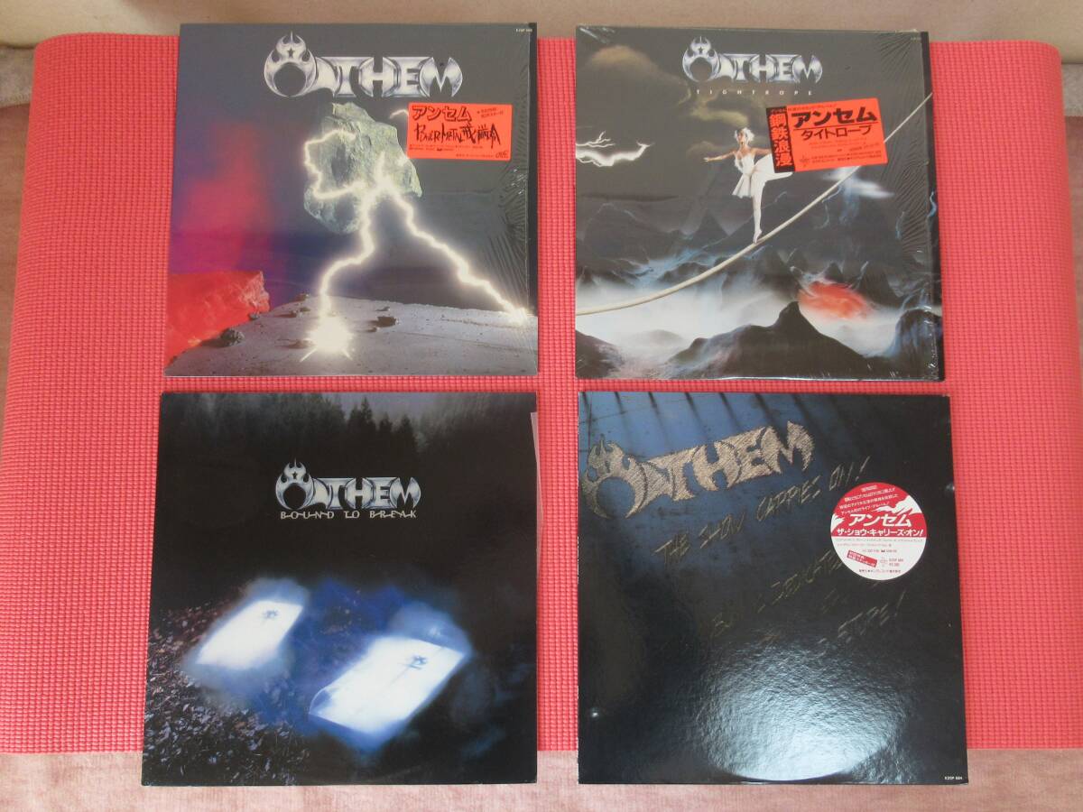 ANTHEM アンセムNUCLEUS サイン入り レコード ジャパメタ