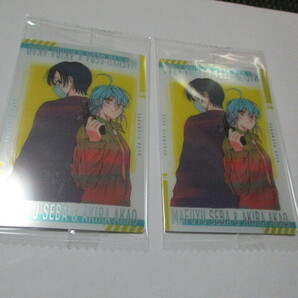 新品 匿名発送 送料無料 希少 最安値 アニメ化 サカモトデイズ ウエハース ヴィジュアル カード 18 勢羽真冬 赤尾晶 2枚セット