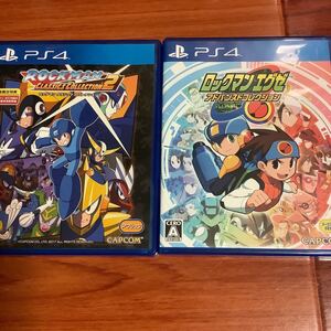 PS4 ソフト 中古 ロックマンエグゼ アドバンスドコレクション ロックマン クラシックスコレクション2 2本セット まとめ