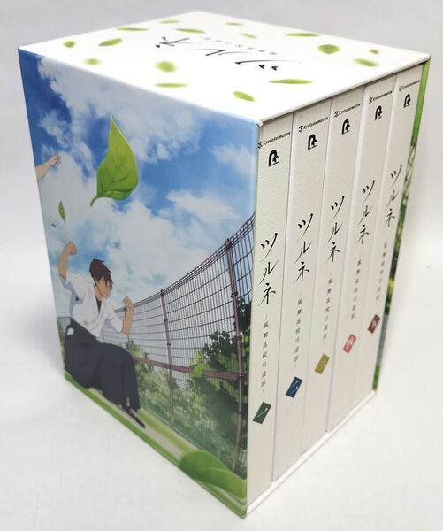 帯なし、収納BOX付きの良品♪ ツルネ -風舞高校弓道部- 5巻S DVD