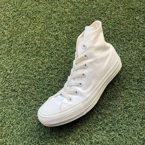 美品23.5 converse ALLSTAR 100 WHITEPLUS HI コンバース オールスター 100 ホワイトプラスハイ HB086