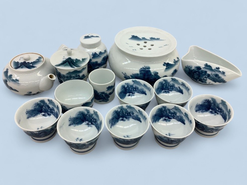Yahoo!オークション -「畑萬陶苑」(茶器セット) (茶器)の落札