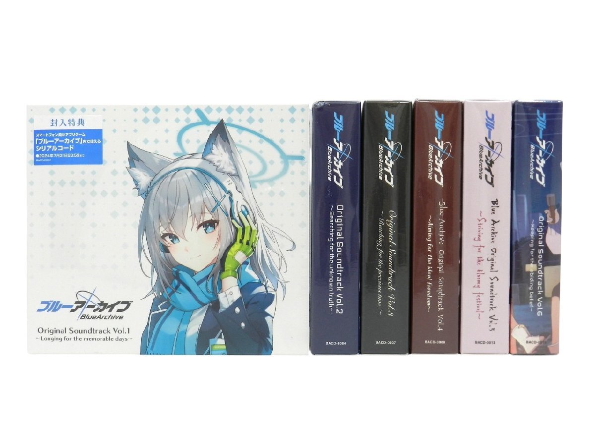 Yahoo!オークション -「blue archive original soundtrack vol.1 Yahoo!オークション -「blue archive original soundtrack vol.1