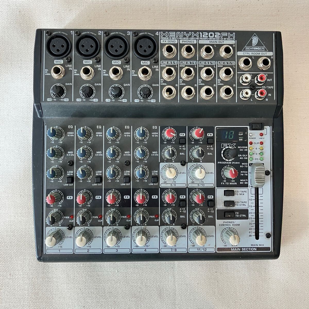 Behringer Xenyx 1202FX ベリンガー アナログミキサー中古 Yahoo!オークション -「behringer xenyx 1202fx」の落札相場