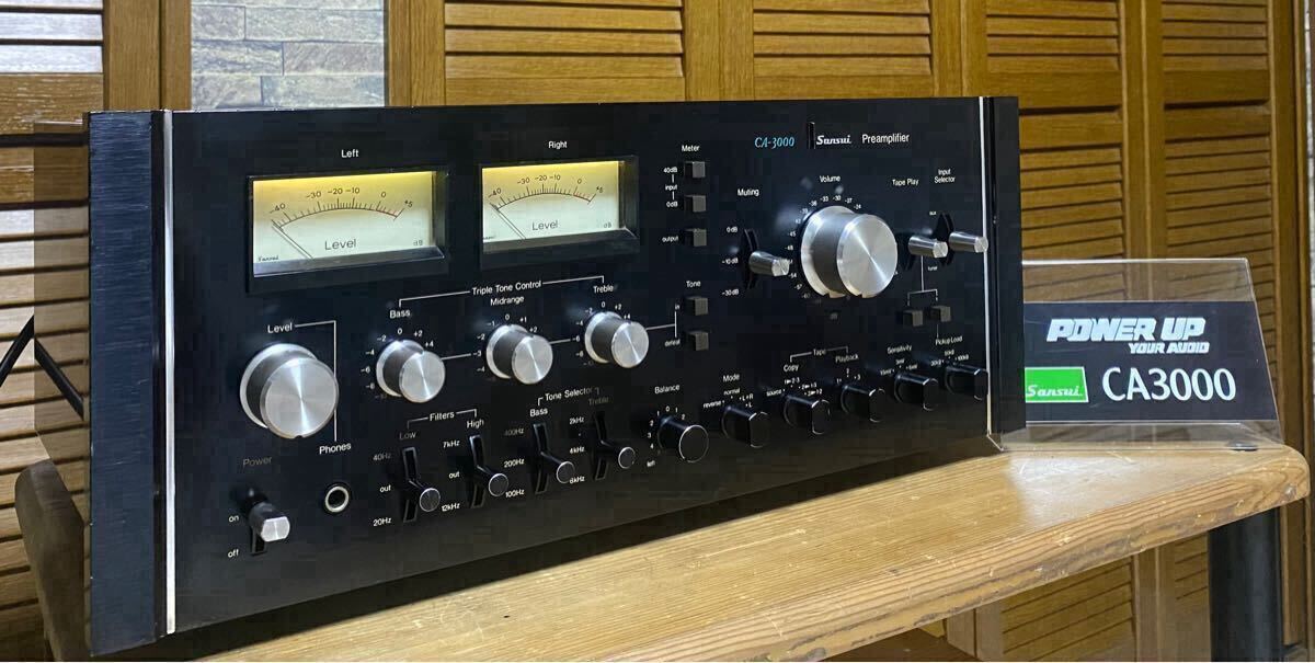 Yahoo!オークション -「sansui ca-3000」(オーディオ機器) の Yahoo!オークション -「sansui ca-3000」(オーディオ機器) の