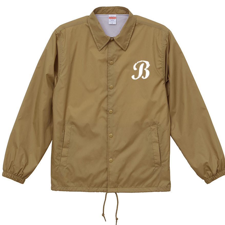 ☆新品Bロゴ☆ ナイロンコーチジャケット Sサイズ コヨーテ