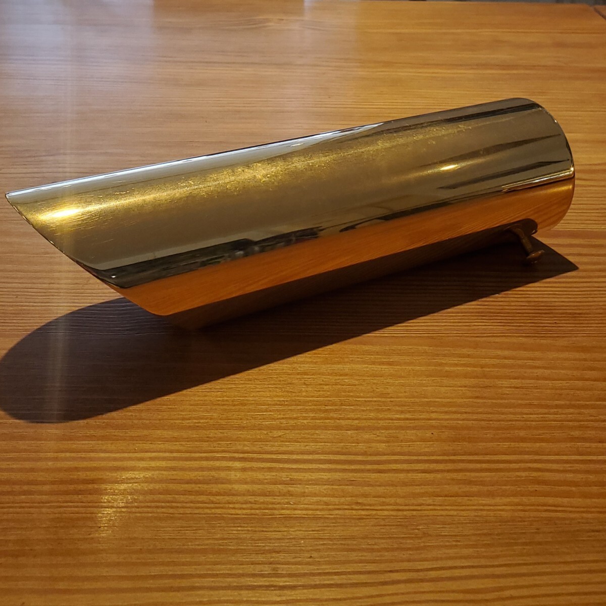 24Kゴールドメッキ マフラーチップ マフラーカッター Lサイズ LOWRIDER KUSTOM スラッシュカット USA アメリカ製 IMPALA CAPRICE D21
