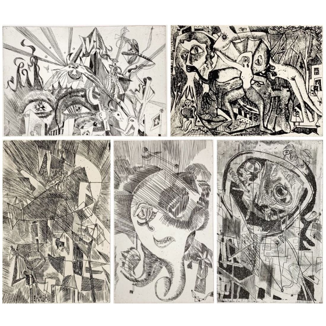 Yahoo!オークション -「瑛九」(銅版画、エッチング) (版画)の Yahoo!オークション -「瑛九」(銅版画、エッチング) (版画)の