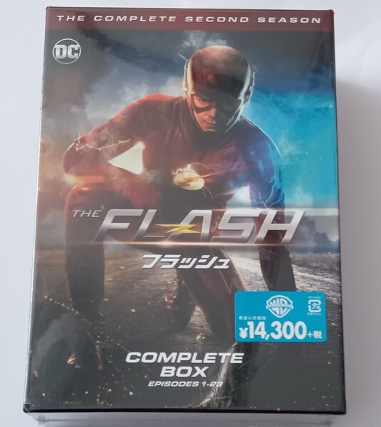 送料無料 フラッシュ セカンドシーズン コンプリートボックス 12枚組 THE FLASH SECOND SEASON