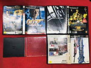 【PS2】 ゴールデンアイ ダーク・エージェント 007 ナイトファイア エクスターミネーション SOCOM U.S. NAVY SEALs ソーコム お得品!4本