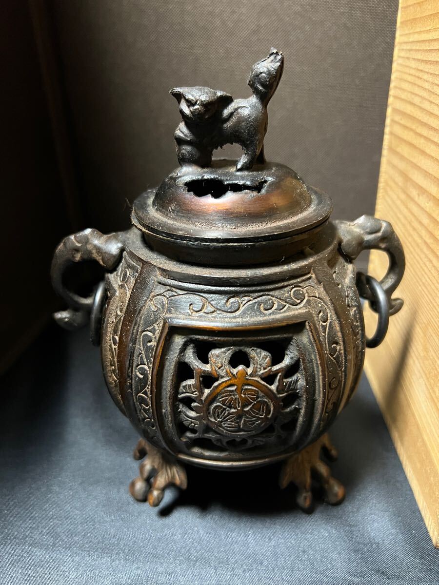 2025年最新】Yahoo!オークション -香炉 獅子の中古品・新品・未 2025年最新】Yahoo!オークション -香炉 獅子の中古品・新品・未