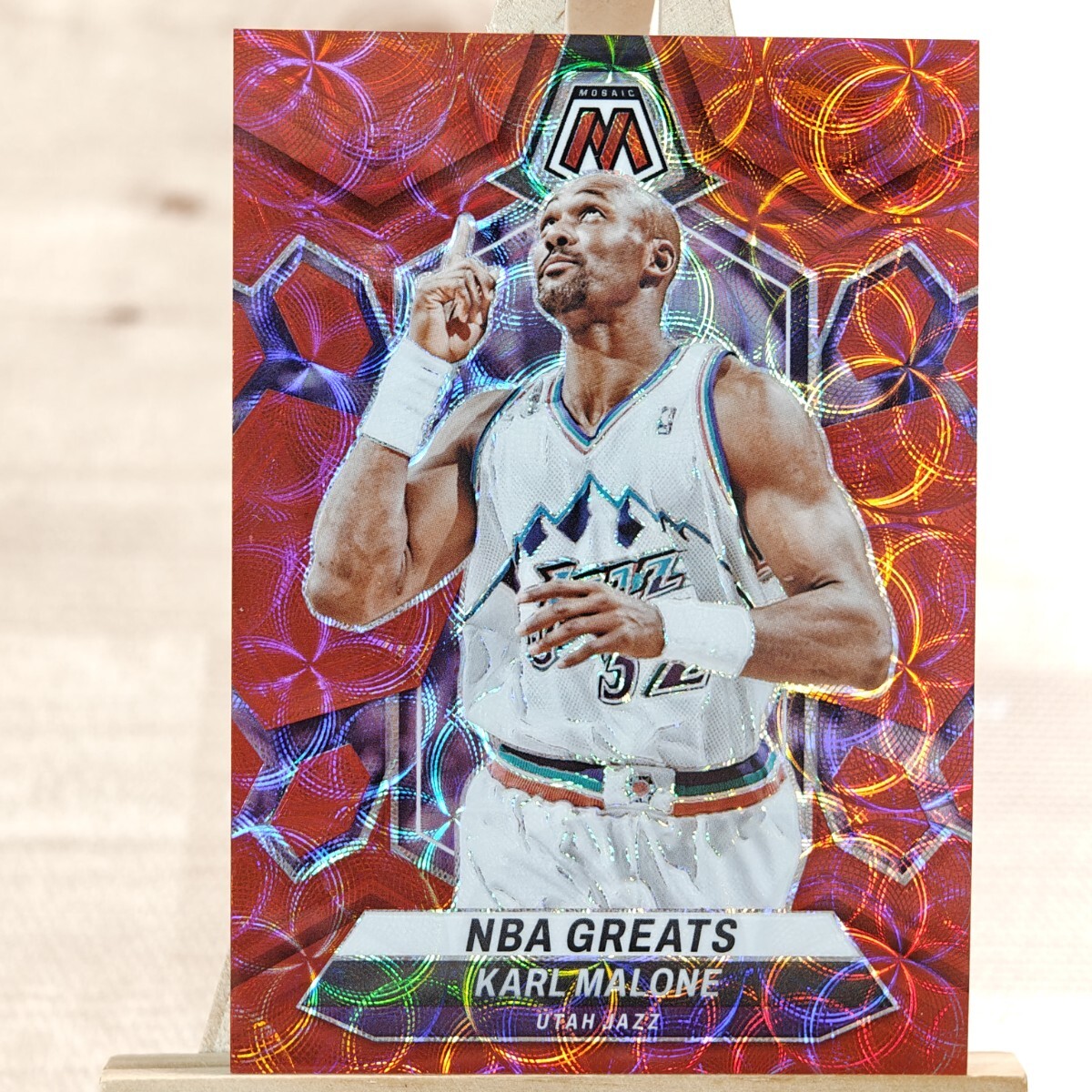 NBAカール・マローン サインカード - メルカリ