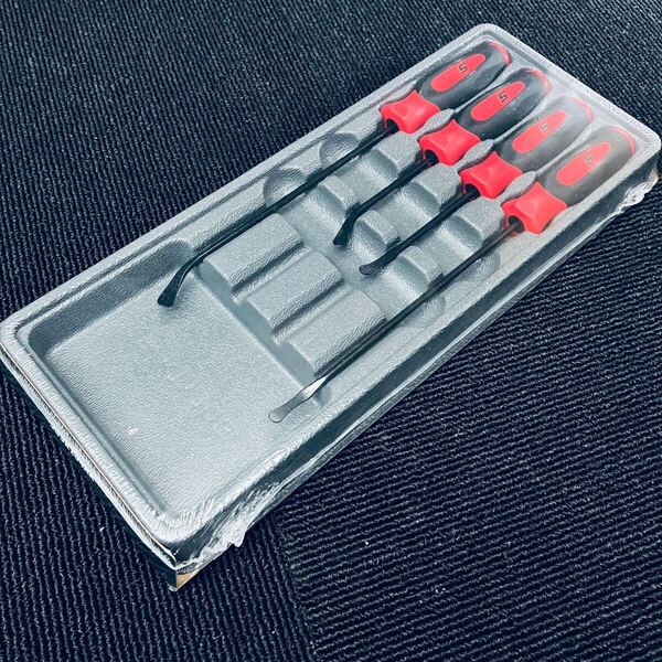未使用未開封品 スナップオン SGSR104AR シール リムーバーツール 4本 レッド Snap-on