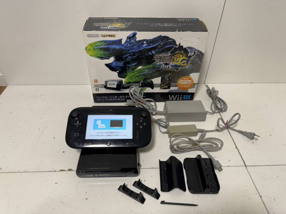 Yahoo!オークション -「モンハン」(Wii U本体) (Wii U)の落札