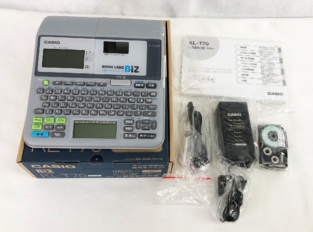 Yahoo!オークション -「カシオ ネームランド kl-t70」(ラベル Yahoo!オークション -「カシオ ネームランド kl-t70」(ラベル