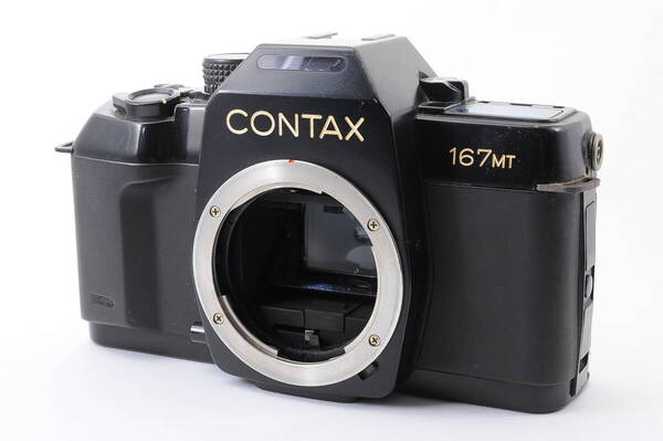 CONTAX 167MT ボディ マニュアルフォーカス フィルムカメラ レンズ @3701