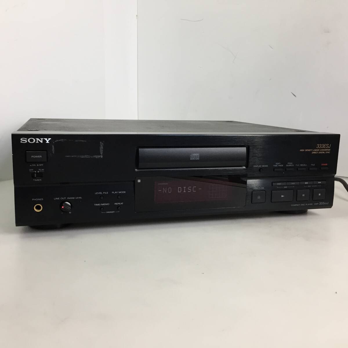 Yahoo!オークション -「sony cdp-333esj」(オーディオ機器) の Yahoo!オークション -「sony cdp-333esj」(オーディオ機器) の