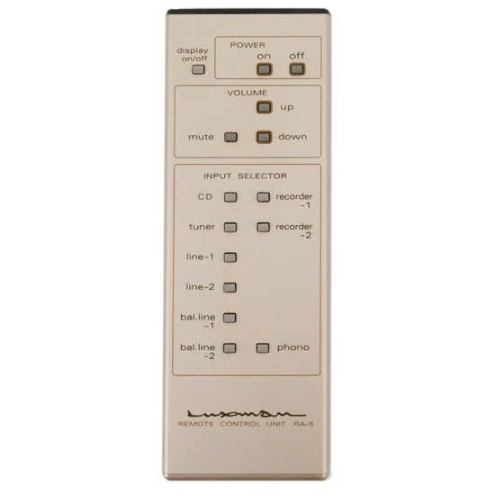 2025年最新】Yahoo!オークション -「リモコン」(LUXMAN)の中古品 2025年最新】Yahoo!オークション -「リモコン」(LUXMAN)の中古品