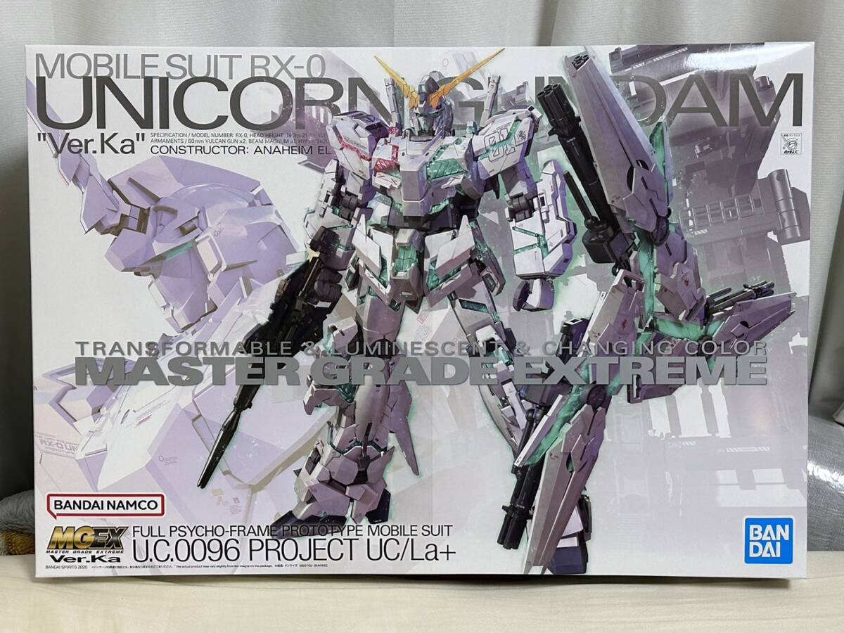 Yahoo!オークション -「mgex 1/100 ユニコーンガンダム ver.ka Yahoo!オークション -「mgex 1/100 ユニコーンガンダム ver.ka