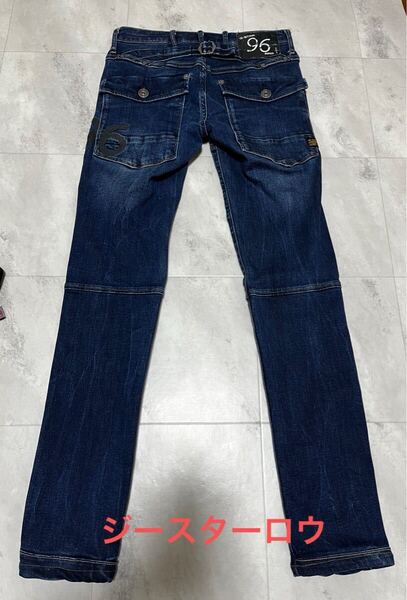G-Star RAW ジースターロウ ストレッチ デニム パンツ 96刺繍 23 ストレッチスキニー