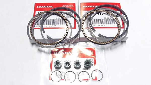 ■CB400T CB400N CB400D CM400 ピストンリング バルブステムシール