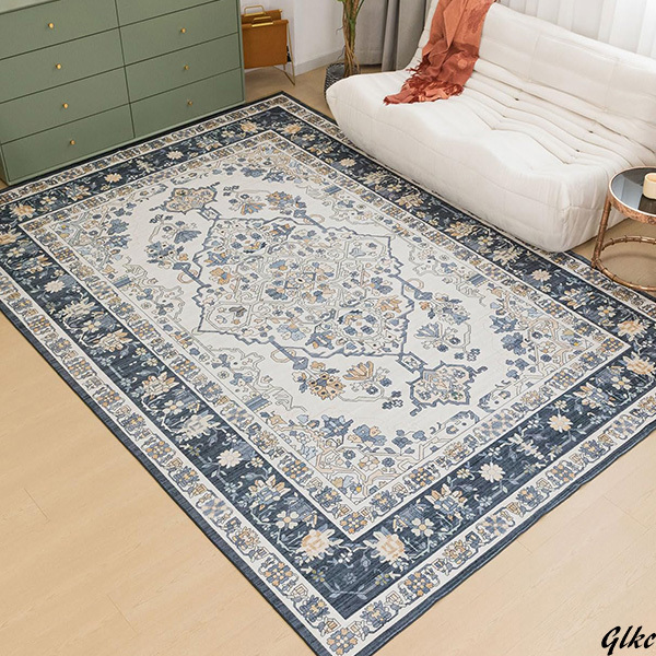 【ヴィンテージ感のあるデザインで部屋を引き立てる】カーペット 3畳 160×230cm ペルシャ絨毯風 洗える オールシーズン