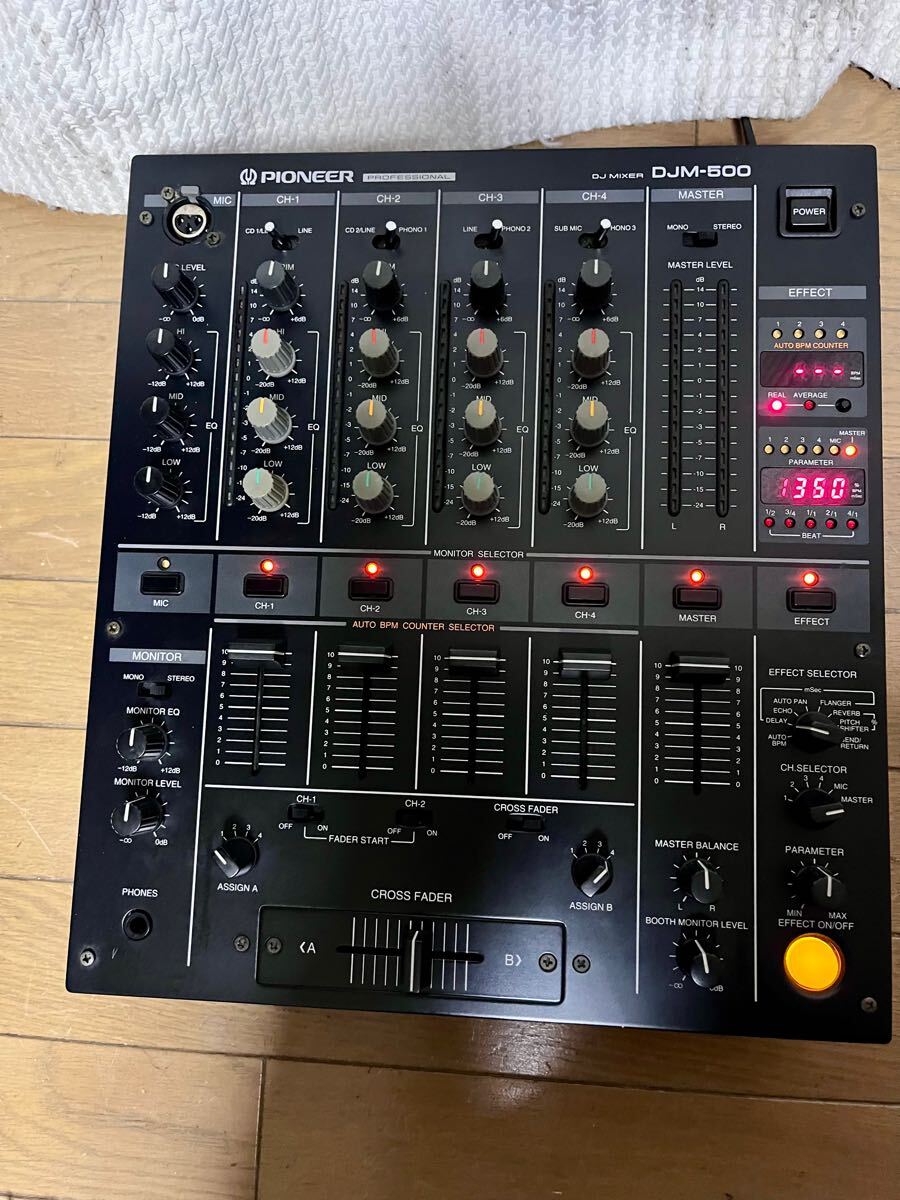 美品 元箱付 PIONEER DJM-500 - レギュラークラフトレコード