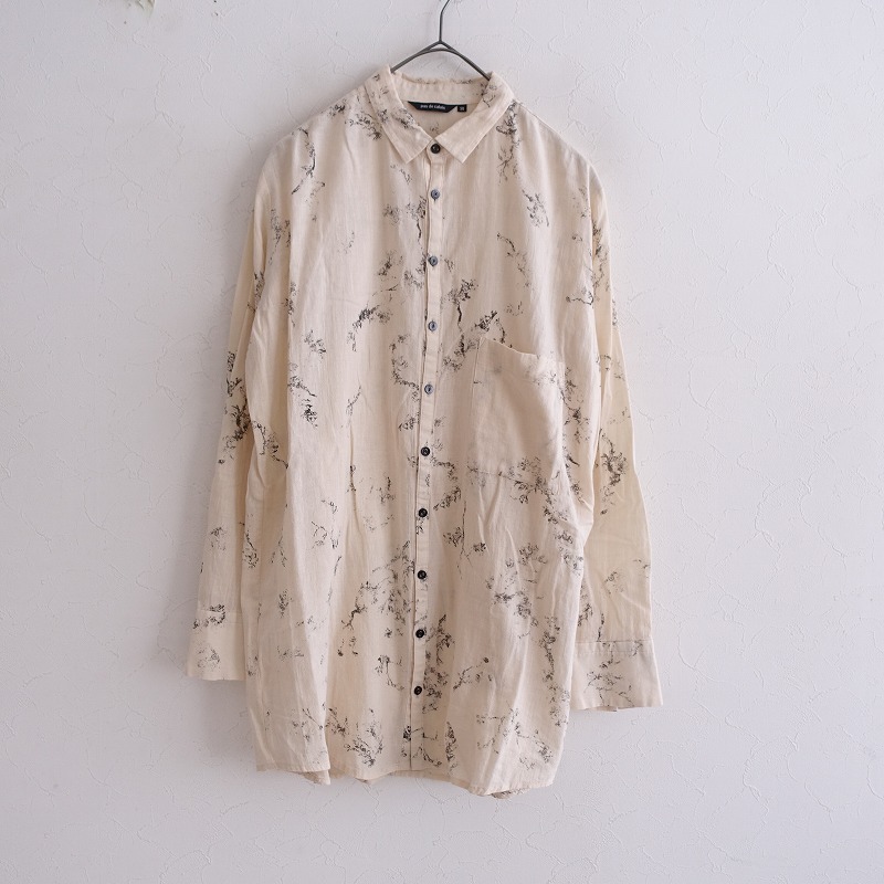 pas de calais - 【パドカレ】カットドビーブラウス 36 ブラック