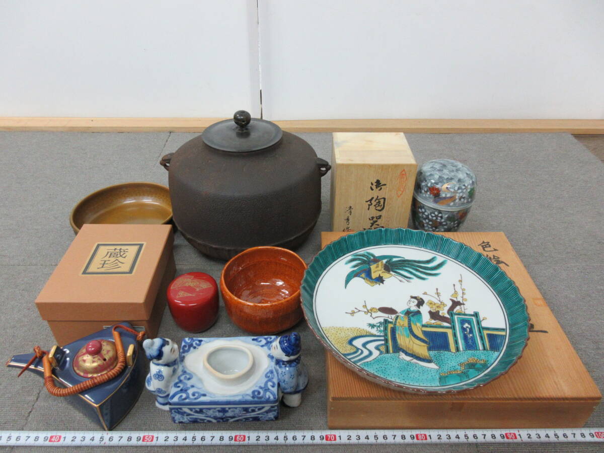 ☆茶道具☆明治期 道八作 染付『人物漢詩文』皿/飾り皿 径24.5㎝★時代物★ Yahoo!オークション -「道八 香炉」の落札相場・落札価格