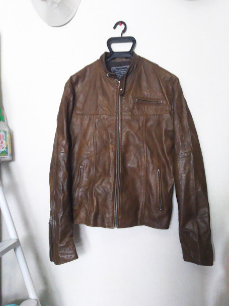 2025年最新】Yahoo!オークション -schott レザー ブラウンの中古