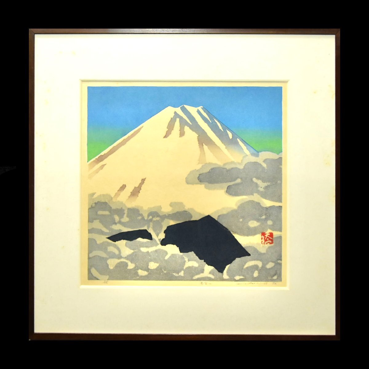 Yahoo!オークション -「橋本興家」(木版画) (版画)の落札相場